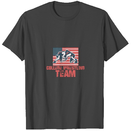 College Wrestling Team T Shirts