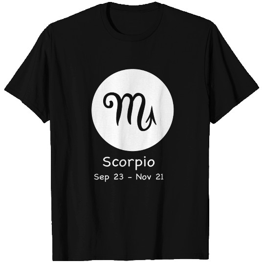 Scorpio Horoscope T Shirts
