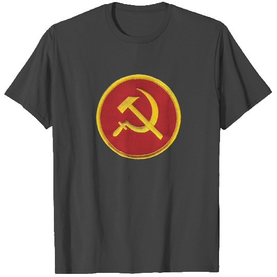 Hammer and Sickle Patch T Shirts