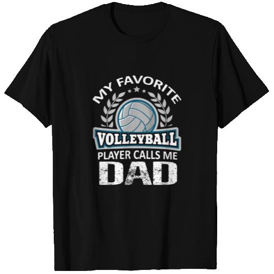 Volleyball Player Calls Dad T Shirts Fathers Day Gift