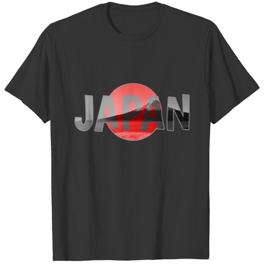Japanese Flag Mount Fuji - The Country Japan T-shirt