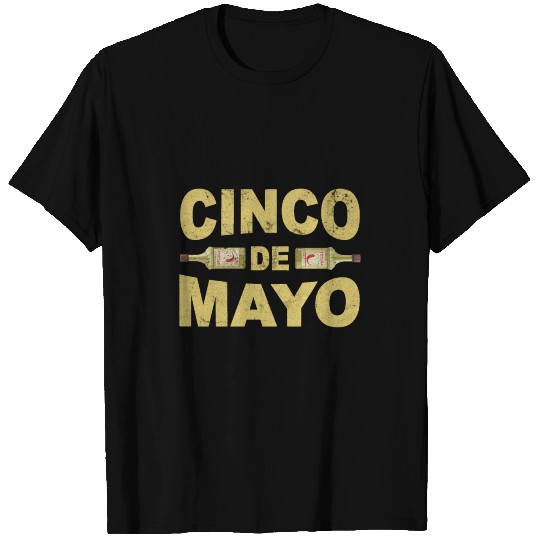 Cinco De Mayo Tequila bottles holiday T Shirts