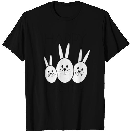 Happy Easter black and white T Shirts