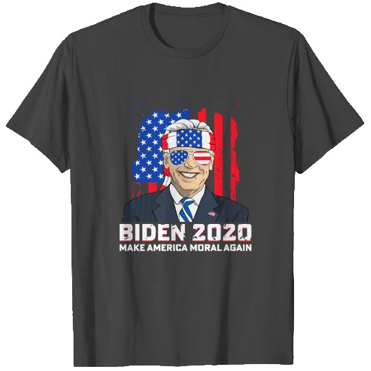 Joe Biden 2020 Election Make America Moral Again T Shirts