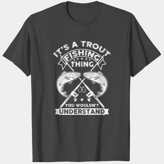 Trout Fishing T Shirts Funny | Best Gifts For Trout F
