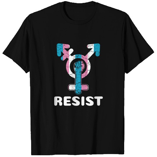 Resist Trans Power Trans Advocate Gift T Shirts