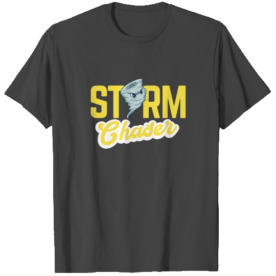Storm Chaser Tornado Weather Forecaster Twister T Shirts