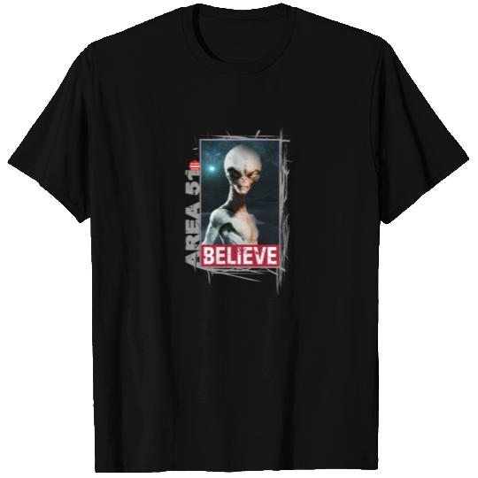 Area 51, I Believe! Alien Collection #008c T Shirts