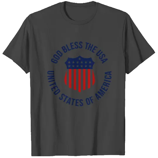 GOD BLESS THE USA - GOD BLESS AMERICA T Shirts