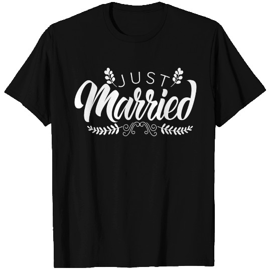 Just Married T Shirts