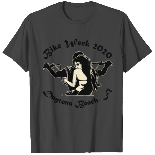 Her & Me Bike Week 2020 ©WhiteTigerLLC.Com # T Shirts
