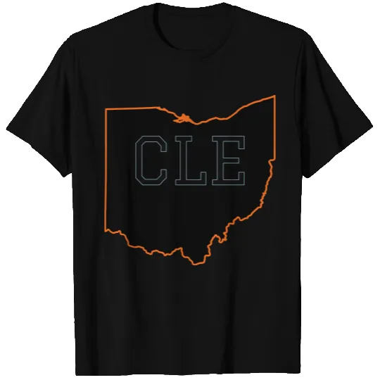 CLE Cleveland Ohio T Shirts