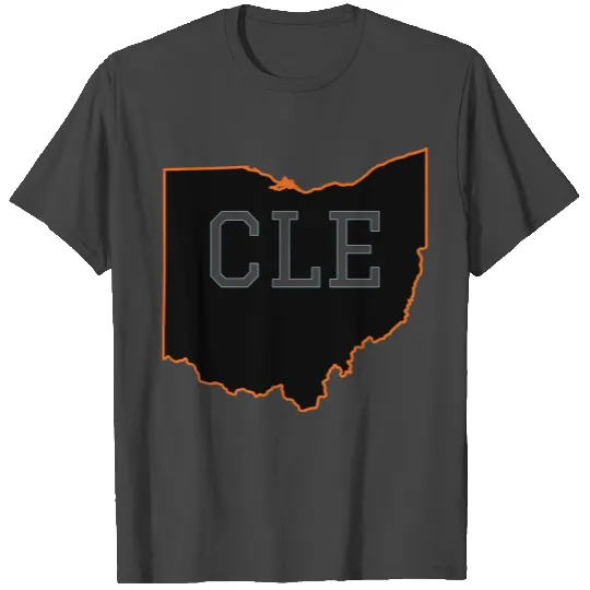 CLE Cleveland Ohio T Shirts