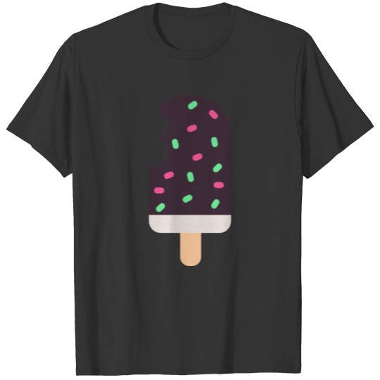 ice cream illustration T-shirt
