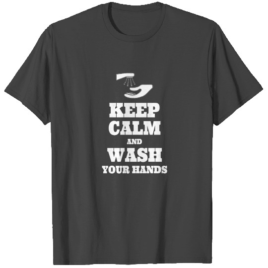 corona virus wash your hands T Shirts