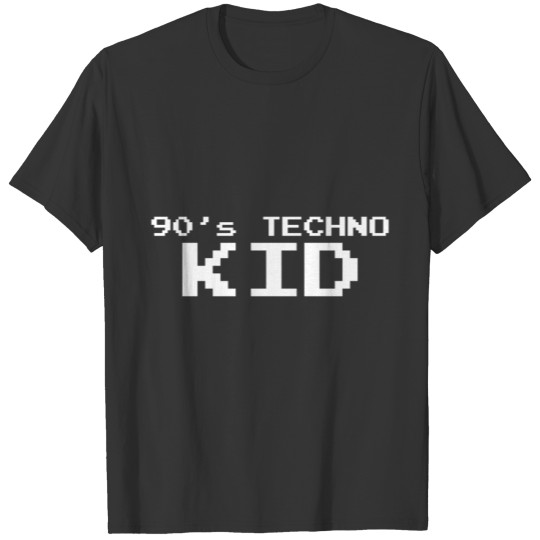 90`s Techno Kid Party Festival Rave Old school T Shirts