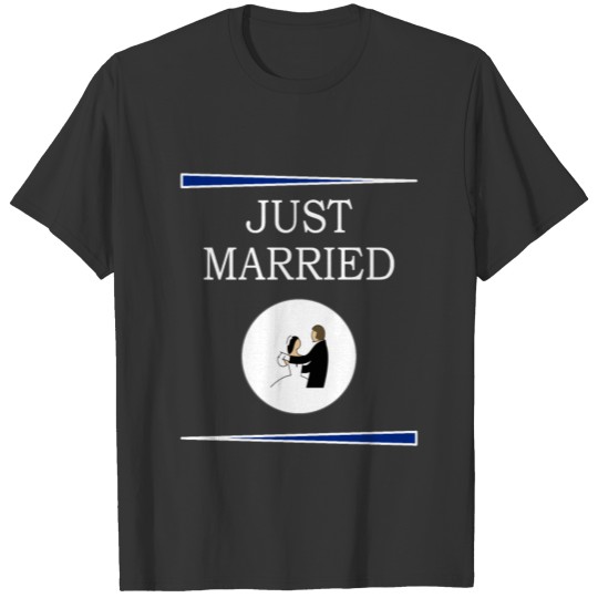 JUST MARRIED T Shirts