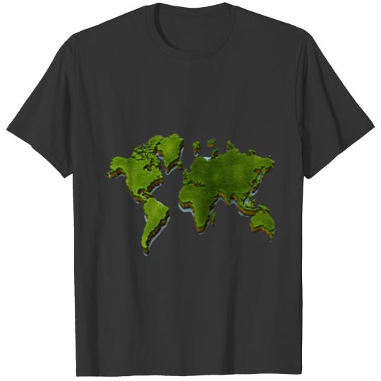 World 3d T Shirts