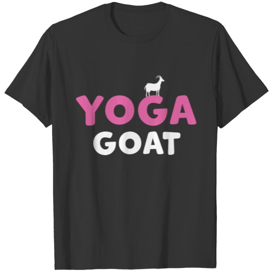 Yoga Goat Lover Meditation Namaste Fitness Sport T-shirt