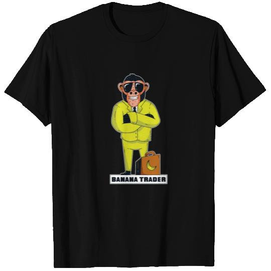 chimp banana trader funny sayings T Shirts