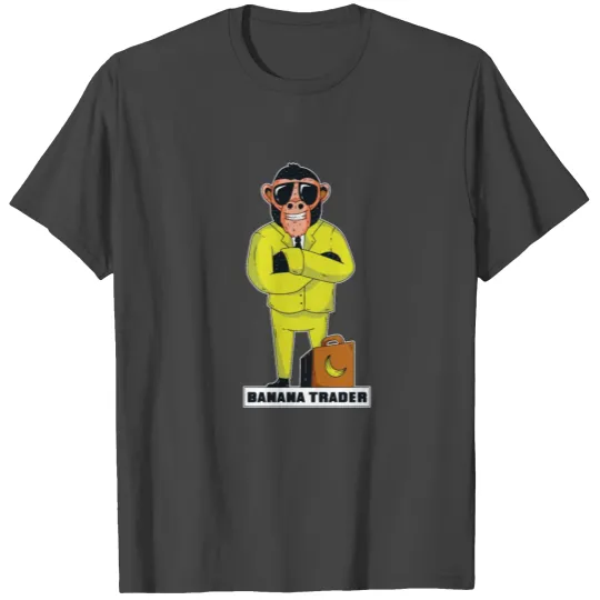 chimp banana trader funny sayings T Shirts