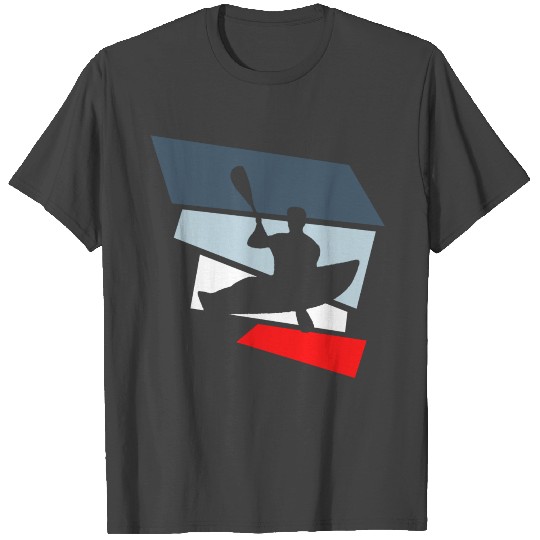 rowing canoe paddling T Shirts