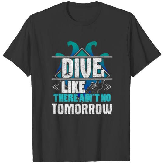 divers Water Fin T-shirt