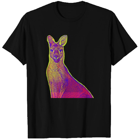Kangaroo Pop Art 3/5 T Shirts