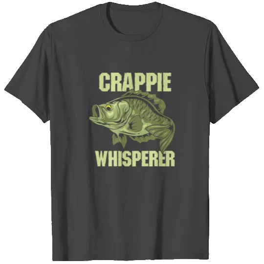 Crappie Fishing, Crappie Fishing T Shirts