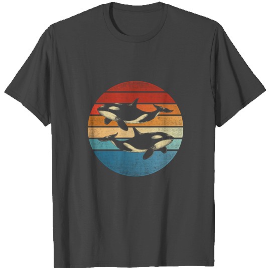 retro orca T Shirts