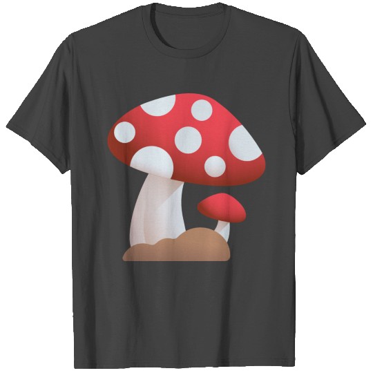 mushroom illustration T Shirts