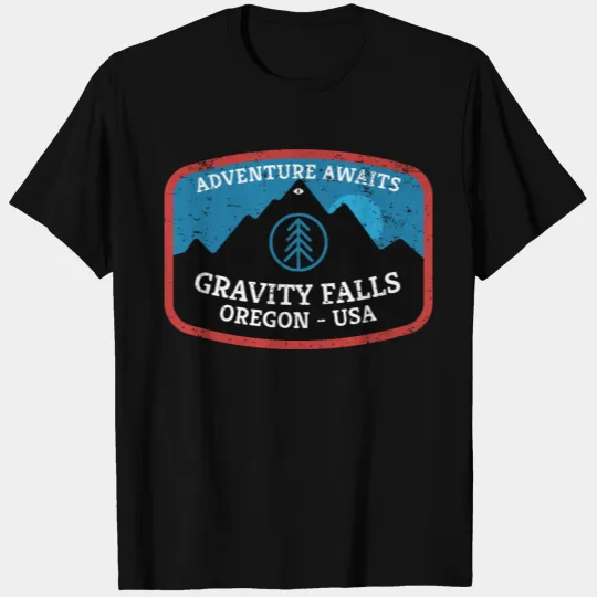 Mountain Life Gravity Falls Oregon USA Adventure A T Shirts