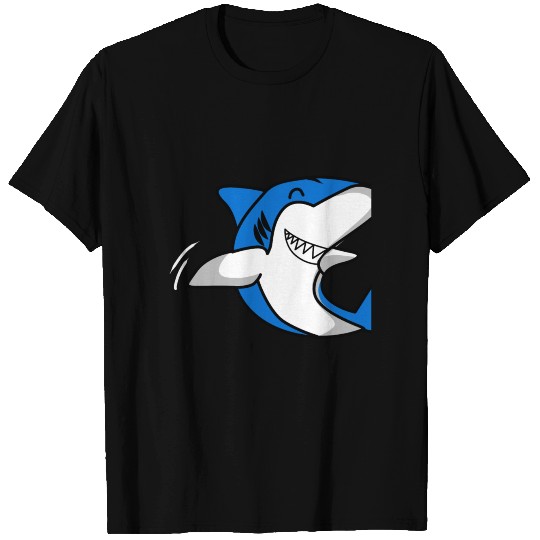 White Shark Waving Sharks Predatory Fish Gift T Shirts