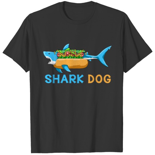 Shark In A Hot Dog - Shark Hot Dog T Shirts