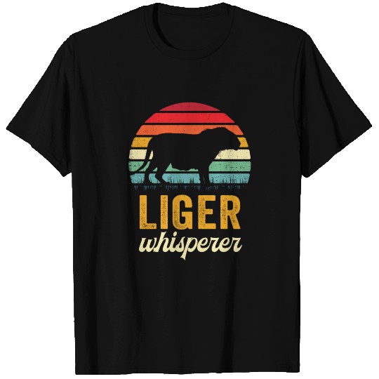 Cute Liger Zookeeper Gift | Lion / Tiger Big Cat T Shirts