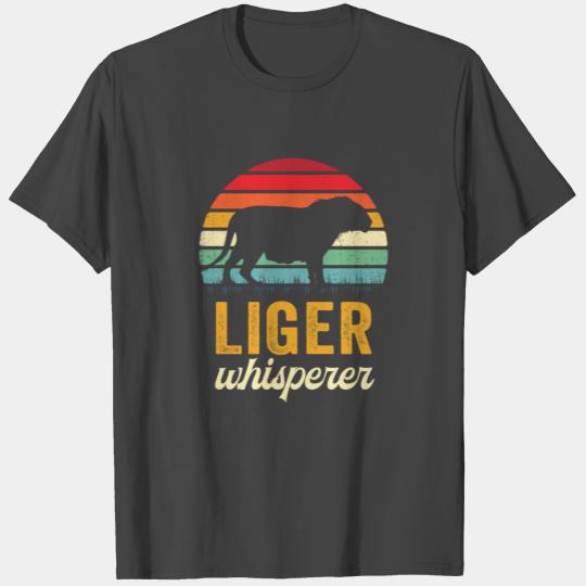Cute Liger Zookeeper Gift | Lion / Tiger Big Cat T Shirts