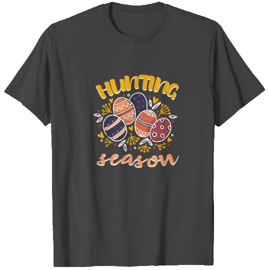 Hunting Season Funny Easter Egg Basket Christian G T Shirts