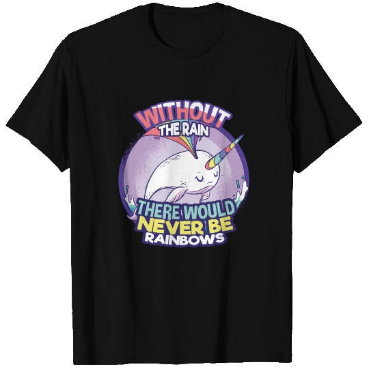 Rain Rainbow Unicorn T Shirts