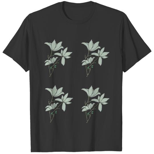 style with flowers T-shirt