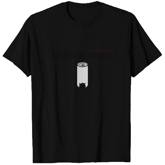 Shotgun Queen Open Brew Comedy Clothing T Shirts