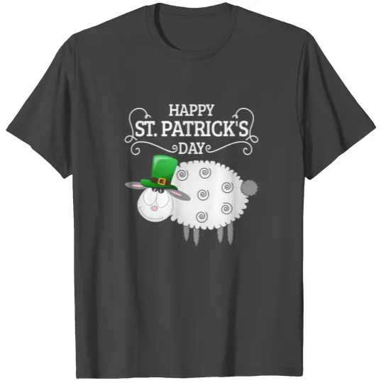 Happy Saint Pattys Day Sheep Women And Men Ireland T Shirts