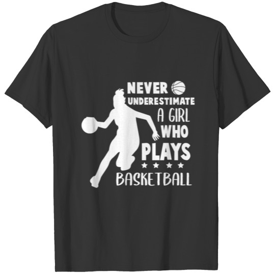 Basketball Girls Gift I Hoops Player T-shirt