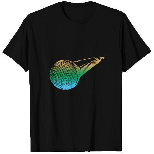 Vocal Microphone T Shirts