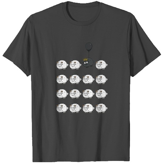 Fun Black Sheep Happy Me T Shirts