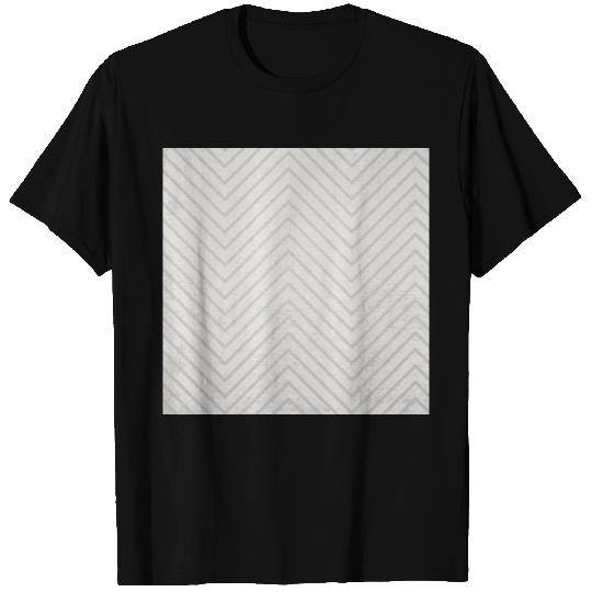 Canvas Design with Distressed Chevron Zigzags and T Shirts