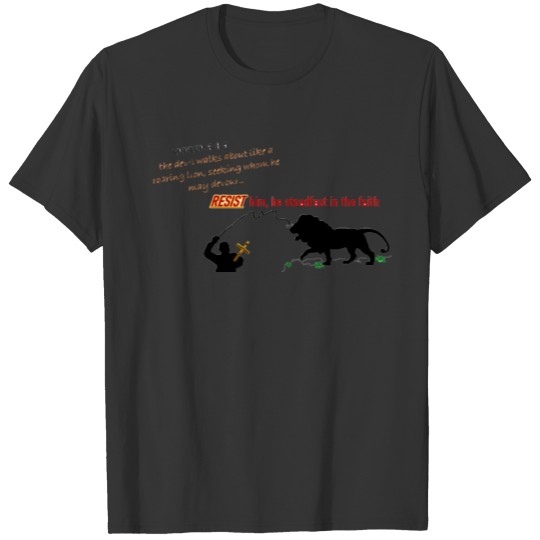 devil lion T-shirt