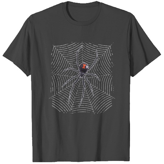 Spider on the web T Shirts