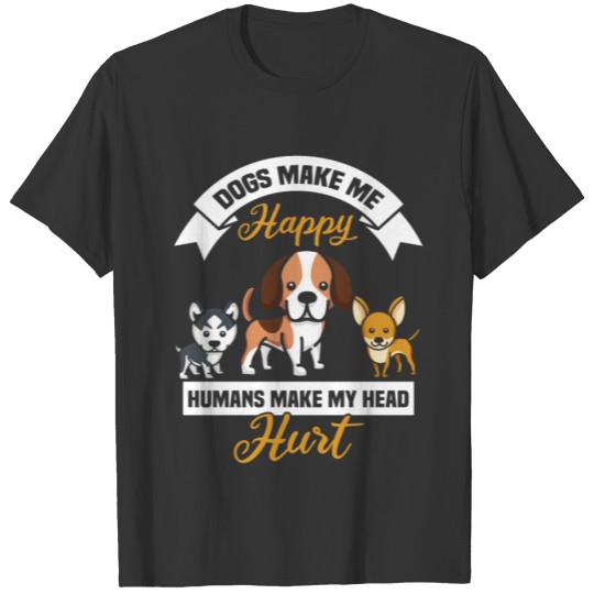 Dogs Puppies Dog lovers T-shirt