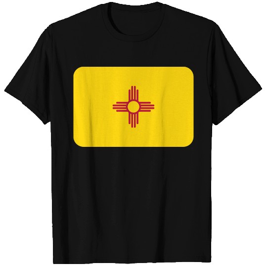 NEW MEXICO FLAG round corner 400 dpi T Shirts