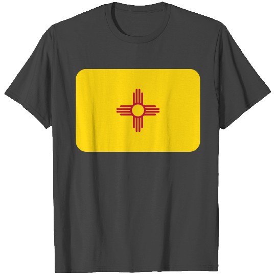 NEW MEXICO FLAG round corner 400 dpi T Shirts